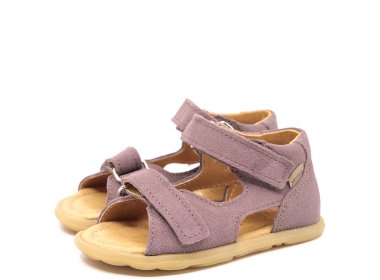 Mrugała lawendowe sandałki dziecięce FLO Barefoot Lawenda