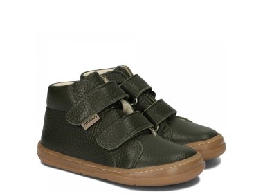 Buty Ameko Trzewiki skórzane Barefoot Dakota Green