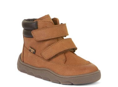 Froddo Wodoodporne ocieplane Trzewiki Zeru Tex Barefoot Cognac
