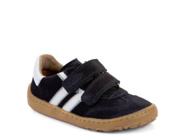 Froddo Barefoot skórzane buty sportowe F-Motion Dark Blue