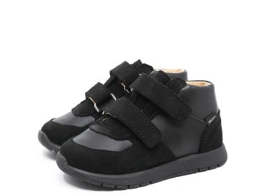 Mrugała skórzane buty KRIS Black