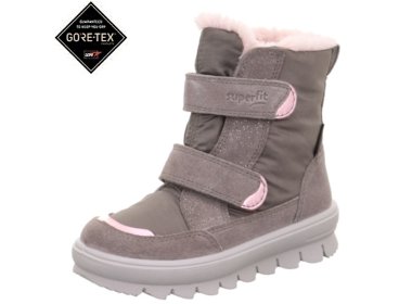Superfit dziewczęce buty zimowe z membraną GoreTex Grau / Rosa