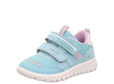 Buty sportowe dla dzieci Superfit SPORT7 Mini Hellgrun / Lila