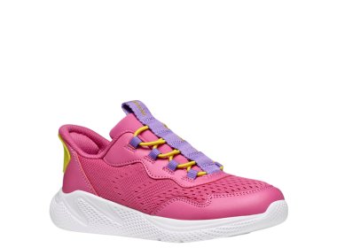 Geox wsuwane buty sportowe J Sprintye Fast In A DK Fuchsia / Violet