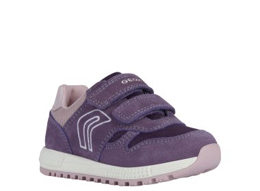 GEOX Sneakersy dziecięce Alben Prune / Dk Pink