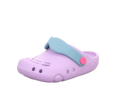 SUPERFIT klapki do wody barefoot Splash-C Lila / Hellgrun