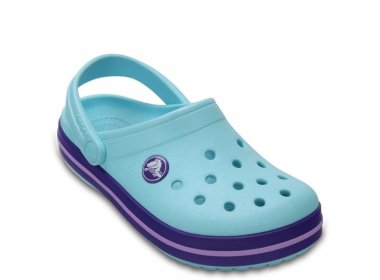 Kids Crocband Clog Ice Blue