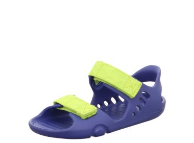 SUPERFIT piankowe sandałki do wody barefoot Splash-S Blau / Hellgrun