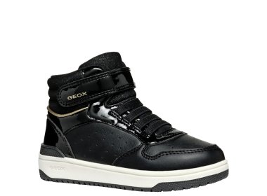 Geox wyższe buty dla dziewczynkii J WASHIBA G. A Black 