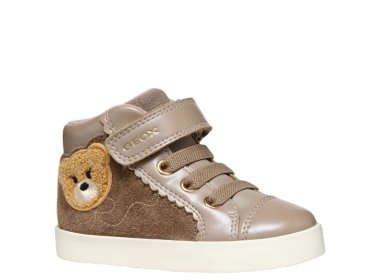GEOX dziewczęce trampeczki z msiem B Kilwi G. A DK Beige