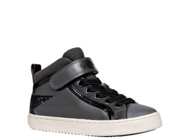 Geox ciemnoszare trampki J Kalispera G.M DK Grey / Black