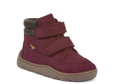 Froddo Wodoodporne ocieplane Trzewiki Zeru Tex Barefoot Dark Bordeaux