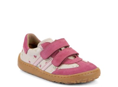 Froddo Barefoot skórzane buty sportowe F-Motion Flowers