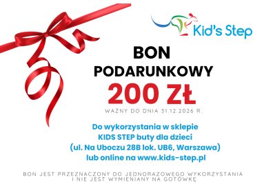 Bon Podarunkowy 200 zł