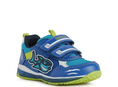 Buty Geox Sneakersy dla chłopca B Todo B. A Royal / Lime Green