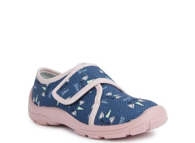 Geox oddychające kapcie J Nymel G. A Navy / Pink