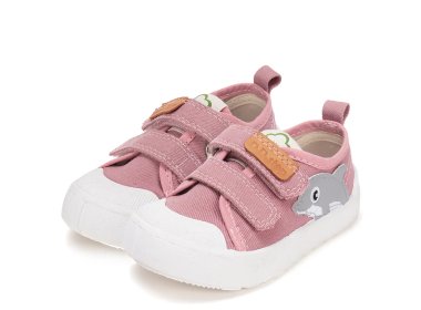 DD Step lekkie i przewiewne trampki Barefoot z delfinem