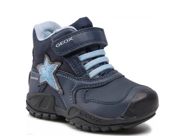 Geox ocieplane i nieprzemakalne buty dziecięce SAVAGE