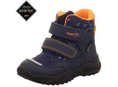 Superfit buty zimowe Glacier Blau / Orange z membraną GoreTex